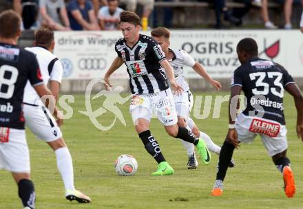 Fussball Bundesliga. Testspiel. RZ Pellets WAC gegen NK Triglav Kranj.  Florian Flecker (WAC). Ludmannsdorf, am 1.7.2017.
Foto: Kuess

---
pressefotos, pressefotografie, kuess, qs, qspictures, sport, bild, bilder, bilddatenbank