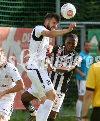 Fussball Bundesliga. Testspiel. RZ Pellets WAC gegen NK Triglav Kranj.  Issiaka Ouedraogo (WAC). Ludmannsdorf, am 1.7.2017.
Foto: Kuess

---
pressefotos, pressefotografie, kuess, qs, qspictures, sport, bild, bilder, bilddatenbank