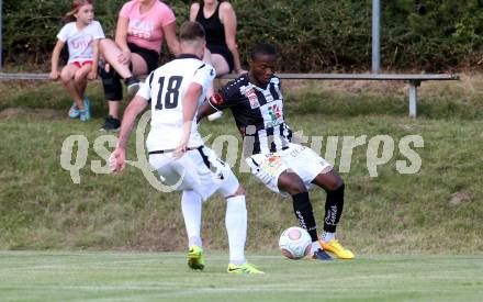 Fussball Bundesliga. Testspiel. RZ Pellets WAC gegen NK Triglav Kranj.  Issiaka Ouedraogo (WAC). Ludmannsdorf, am 1.7.2017.
Foto: Kuess

---
pressefotos, pressefotografie, kuess, qs, qspictures, sport, bild, bilder, bilddatenbank