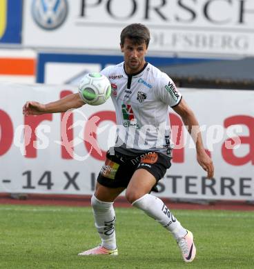 Fussball Tipico Bundesliga. RZ Pellets WAC gegen FC Red Bull Salzburg. Mihret Topcagic (WAC). Wolfsberg, am  22.7.2017.
Foto: Kuess

---
pressefotos, pressefotografie, kuess, qs, qspictures, sport, bild, bilder, bilddatenbank