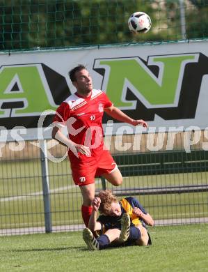 Fussball. 2. Klasse D. KAC B Juniors gegen Viktring. Edin Cosic (KAC), Martin Ladinser (Viktring). Klagenfurt, 29.7.2017.
Foto: Kuess
---
pressefotos, pressefotografie, kuess, qs, qspictures, sport, bild, bilder, bilddatenbank