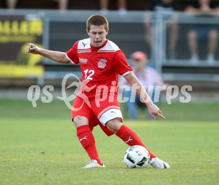 Fussball Kaerntner Liga. KAC 1909 gegen Lendorf. Markus Pavic (KAC). Klagenfurt, am 5.8.2017.
Foto: Kuess
---
pressefotos, pressefotografie, kuess, qs, qspictures, sport, bild, bilder, bilddatenbank