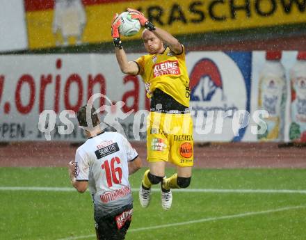 Fussball Tipico Bundesliga. RZ Pellets WAC gegen Cashpoint SCR Altach. Alexander Kofler (WAC). Wolfsberg, am  6.8.2017.
Foto: Kuess

---
pressefotos, pressefotografie, kuess, qs, qspictures, sport, bild, bilder, bilddatenbank