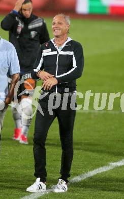 Fussball Tipico Bundesliga. RZ Pellets WAC gegen Cashpoint SCR Altach. Trainer Heimo Pfeifenberger (WAC). Wolfsberg, am  6.8.2017.
Foto: Kuess

---
pressefotos, pressefotografie, kuess, qs, qspictures, sport, bild, bilder, bilddatenbank