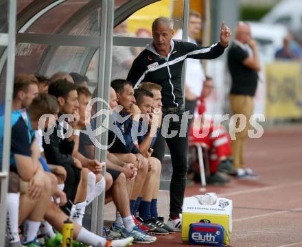 Fussball Tipico Bundesliga. RZ Pellets WAC gegen Cashpoint SCR Altach. Trainer Heimo Pfeifenberger (WAC). Wolfsberg, am  6.8.2017.
Foto: Kuess

---
pressefotos, pressefotografie, kuess, qs, qspictures, sport, bild, bilder, bilddatenbank