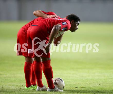 Fussball Regionalliga. SK Austria Klagenfurt gegen SC Weiz. Sandro Zakany, Sandro Jose Da Silva, (Klagenfurt). Klagenfurt, am 4.8.2017.
Foto: Kuess
---
pressefotos, pressefotografie, kuess, qs, qspictures, sport, bild, bilder, bilddatenbank