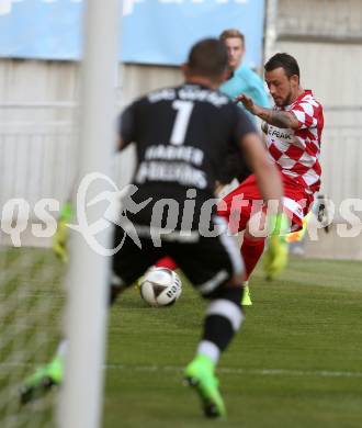 Fussball Regionalliga. SK Austria Klagenfurt gegen SC Weiz. Philipp Huetter (Klagenfurt). Klagenfurt, am 4.8.2017.
Foto: Kuess
---
pressefotos, pressefotografie, kuess, qs, qspictures, sport, bild, bilder, bilddatenbank