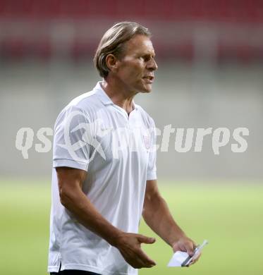 Fussball Regionalliga. SK Austria Klagenfurt gegen SC Weiz. Trainer Franz Polanz (Klagenfurt). Klagenfurt, am 4.8.2017.
Foto: Kuess
---
pressefotos, pressefotografie, kuess, qs, qspictures, sport, bild, bilder, bilddatenbank