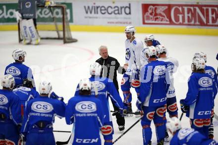 Eishockey Bundesliga. Training. VSV. Trainer Greg Holst. Villach, 3.8.2017.
Foto: Kuess
---
pressefotos, pressefotografie, kuess, qs, qspictures, sport, bild, bilder, bilddatenbank