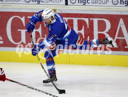 EBEL. Eishockey Bundesliga. Testspiel. EC VSV gegen Lyon. Nico Brunner (VSV). Villach, am 10.8.2017.
Foto: Kuess 


---
pressefotos, pressefotografie, kuess, qs, qspictures, sport, bild, bilder, bilddatenbank