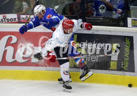 EBEL. Eishockey Bundesliga. Testspiel. EC VSV gegen Lyon. Patrick Platzer (VSV). Villach, am 10.8.2017.
Foto: Kuess 


---
pressefotos, pressefotografie, kuess, qs, qspictures, sport, bild, bilder, bilddatenbank