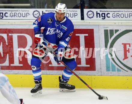 EBEL. Eishockey Bundesliga. Testspiel. EC VSV gegen Lyon. Michael Grabner (VSV). Villach, am 10.8.2017.
Foto: Kuess 


---
pressefotos, pressefotografie, kuess, qs, qspictures, sport, bild, bilder, bilddatenbank