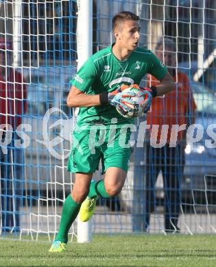 Fussball Kaerntner Liga. SAK gegen Feldkirchen. Kristijan Kondic (SAK). Welzenegg, am 11.8.2017.
Foto: Kuess
---
pressefotos, pressefotografie, kuess, qs, qspictures, sport, bild, bilder, bilddatenbank