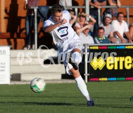 Fussball Kaerntner Liga. SAK gegen Feldkirchen. Jurinic Andrej (SAK). Welzenegg, am 11.8.2017.
Foto: Kuess
---
pressefotos, pressefotografie, kuess, qs, qspictures, sport, bild, bilder, bilddatenbank