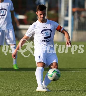 Fussball Kaerntner Liga. SAK gegen Feldkirchen. Darjan Aleksic (SAK). Welzenegg, am 11.8.2017.
Foto: Kuess
---
pressefotos, pressefotografie, kuess, qs, qspictures, sport, bild, bilder, bilddatenbank