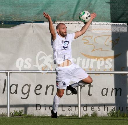 Fussball Kaerntner Liga. SAK gegen Feldkirchen. Christian Dlopst (SAK). Welzenegg, am 11.8.2017.
Foto: Kuess
---
pressefotos, pressefotografie, kuess, qs, qspictures, sport, bild, bilder, bilddatenbank