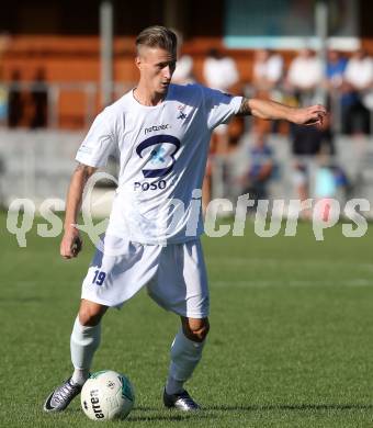Fussball Kaerntner Liga. SAK gegen Feldkirchen. Jurinic Andrej (SAK). Welzenegg, am 11.8.2017.
Foto: Kuess
---
pressefotos, pressefotografie, kuess, qs, qspictures, sport, bild, bilder, bilddatenbank