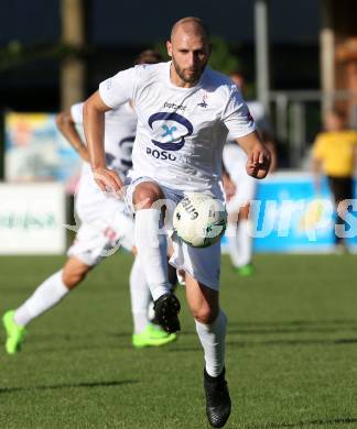 Fussball Kaerntner Liga. SAK gegen Feldkirchen. Christian Dlopst (SAK). Welzenegg, am 11.8.2017.
Foto: Kuess
---
pressefotos, pressefotografie, kuess, qs, qspictures, sport, bild, bilder, bilddatenbank