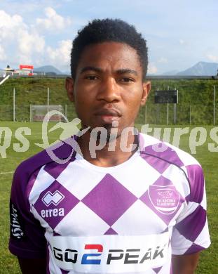 Fussball. Regionalliga. SK Austria Klagenfurt. Mannschaftsfototermin.  Opoku Antwi. Klagenfurt, 17.8.2017.
Foto: Kuess
---
pressefotos, pressefotografie, kuess, qs, qspictures, sport, bild, bilder, bilddatenbank