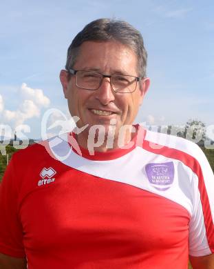 Fussball. Regionalliga. SK Austria Klagenfurt. Mannschaftsfototermin.  Bernd Sterniczky, Masseur . Klagenfurt, 17.8.2017.
Foto: Kuess
---
pressefotos, pressefotografie, kuess, qs, qspictures, sport, bild, bilder, bilddatenbank