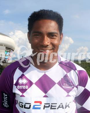 Fussball. Regionalliga. SK Austria Klagenfurt. Mannschaftsfototermin.  Sandro da Silva . Klagenfurt, 17.8.2017.
Foto: Kuess
---
pressefotos, pressefotografie, kuess, qs, qspictures, sport, bild, bilder, bilddatenbank