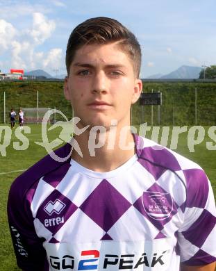 Fussball. Regionalliga. SK Austria Klagenfurt. Mannschaftsfototermin.  Landon Kirby . Klagenfurt, 17.8.2017.
Foto: Kuess
---
pressefotos, pressefotografie, kuess, qs, qspictures, sport, bild, bilder, bilddatenbank