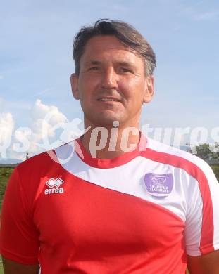 Fussball. Regionalliga. SK Austria Klagenfurt. Mannschaftsfototermin.  Thomas Lenuweit, Tormanntrainer . Klagenfurt, 17.8.2017.
Foto: Kuess
---
pressefotos, pressefotografie, kuess, qs, qspictures, sport, bild, bilder, bilddatenbank