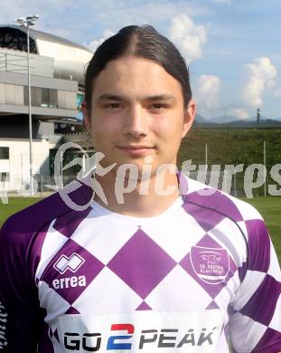 Fussball. Regionalliga. SK Austria Klagenfurt. Mannschaftsfototermin.  Raphael Nageler . Klagenfurt, 17.8.2017.
Foto: Kuess
---
pressefotos, pressefotografie, kuess, qs, qspictures, sport, bild, bilder, bilddatenbank