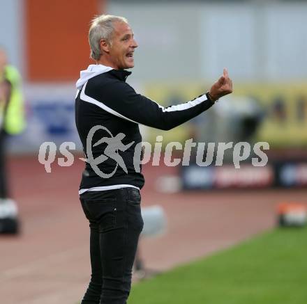 Fussball Tipico Bundesliga. RZ Pellets WAC gegen FC Flyeralarm Admira. Trainer Heimo Pfeifenberger (WAC). Wolfsberg, am  19.8.2017.
Foto: Kuess

---
pressefotos, pressefotografie, kuess, qs, qspictures, sport, bild, bilder, bilddatenbank