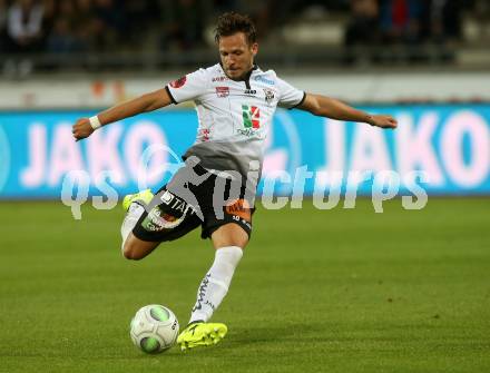 Fussball Tipico Bundesliga. RZ Pellets WAC gegen FC Flyeralarm Admira. Daniel Offenbacher (WAC). Wolfsberg, am  19.8.2017.
Foto: Kuess

---
pressefotos, pressefotografie, kuess, qs, qspictures, sport, bild, bilder, bilddatenbank