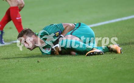 Fussball Tipico Bundesliga. RZ Pellets WAC gegen FC Flyeralarm Admira. Andreas Leitner (Admira). Wolfsberg, am  19.8.2017.
Foto: Kuess

---
pressefotos, pressefotografie, kuess, qs, qspictures, sport, bild, bilder, bilddatenbank