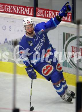 EBEL. Eishockey Bundesliga. Testspiel. VSV gegen SC Riessersee. Torjubel Kyle Beach (VSV). Villach, am 25.8.2017.
Foto: Kuess
---
pressefotos, pressefotografie, kuess, qs, qspictures, sport, bild, bilder, bilddatenbank