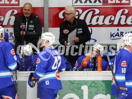 EBEL. Eishockey Bundesliga. Testspiel. VSV gegen SC Riessersee. Trainer Greg Holst (VSV). Villach, am 25.8.2017.
Foto: Kuess
---
pressefotos, pressefotografie, kuess, qs, qspictures, sport, bild, bilder, bilddatenbank