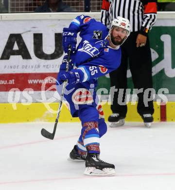 EBEL. Eishockey Bundesliga. Testspiel. VSV gegen SC Riessersee. Andrew Sarauer (VSV). Villach, am 25.8.2017.
Foto: Kuess
---
pressefotos, pressefotografie, kuess, qs, qspictures, sport, bild, bilder, bilddatenbank