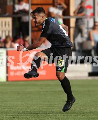 Fussball Kaerntner Liga. SAK gegen Voelkermarkt. Yosifov Svetlozar Angelov (Voelkermarkt). Klagenfurt, 25.8.2017.
Foto: Kuess
---
pressefotos, pressefotografie, kuess, qs, qspictures, sport, bild, bilder, bilddatenbank