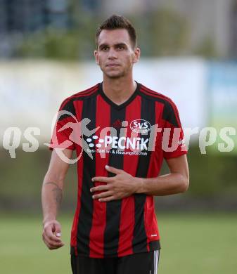 Fussball Kaerntner Liga. St. Jakob im Rosental gegen Kraig.  Davor Bokalic (St. Jakob). St. Jakob, am 12.8.2017.
Foto: Kuess
---
pressefotos, pressefotografie, kuess, qs, qspictures, sport, bild, bilder, bilddatenbank