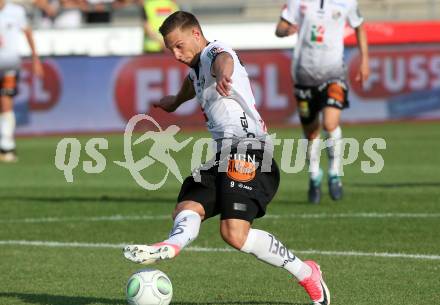 Fussball Tipico Bundesliga. RZ Pellets WAC gegen SKN St. Poelten. Bernd Gschweidl (WAC). Wolfsberg, am  26.8.2017.
Foto: Kuess

---
pressefotos, pressefotografie, kuess, qs, qspictures, sport, bild, bilder, bilddatenbank