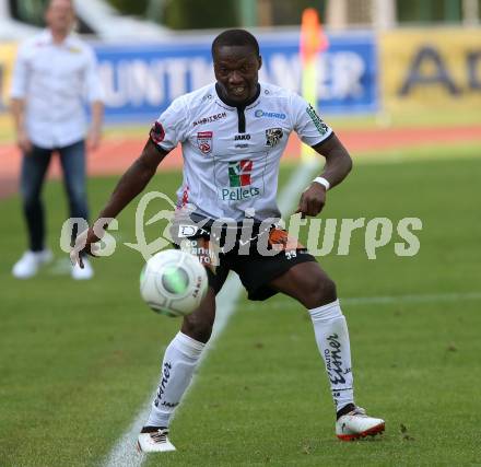 Fussball Tipico Bundesliga. RZ Pellets WAC gegen SKN St. Poelten. Issiaka Ouedraogo (WAC). Wolfsberg, am  26.8.2017.
Foto: Kuess

---
pressefotos, pressefotografie, kuess, qs, qspictures, sport, bild, bilder, bilddatenbank