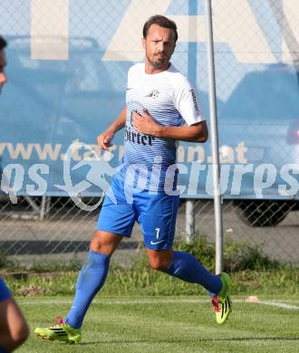 Fussball Kaerntner Liga. St. Jakob im Rosental gegen Kraig.  Bernhard Ruediger Kitz (Kraig). St. Jakob, am 12.8.2017.
Foto: Kuess
---
pressefotos, pressefotografie, kuess, qs, qspictures, sport, bild, bilder, bilddatenbank