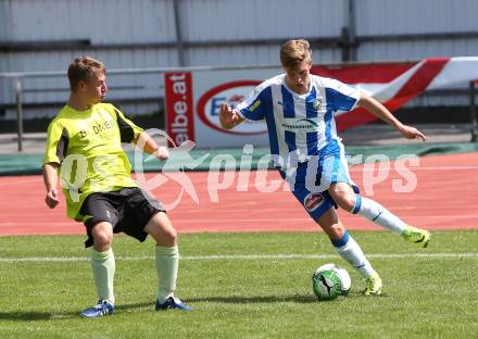 Fussball. 2. KLasse C. VSV gegen Draschitz. Edin Sadikovic (VSV), Christof Martins (Draschitz). Villach, am 27.8.2017.
Foto: Kuess
---
pressefotos, pressefotografie, kuess, qs, qspictures, sport, bild, bilder, bilddatenbank