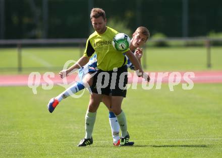 Fussball. 2. KLasse C. VSV gegen Draschitz. Raphael Velikogne (VSV), Florian Kaiser (Draschitz). Villach, am 27.8.2017.
Foto: Kuess
---
pressefotos, pressefotografie, kuess, qs, qspictures, sport, bild, bilder, bilddatenbank
