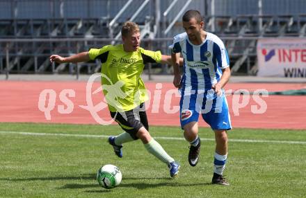 Fussball. 2. KLasse C. VSV gegen Draschitz. Mert Ademoglu (VSV),  Christof Martins (Draschitz). Villach, am 27.8.2017.
Foto: Kuess
---
pressefotos, pressefotografie, kuess, qs, qspictures, sport, bild, bilder, bilddatenbank