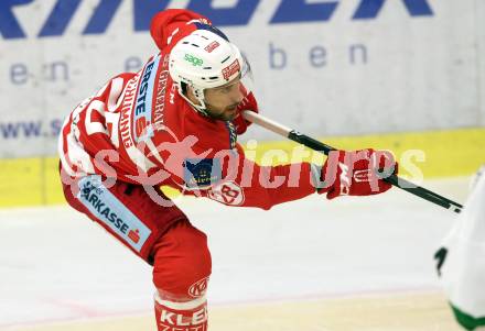 EBEL. Eishockey Bundesliga. KAC gegen Graz 99ers. Martin Schumnig (KAC). Klagenfurt, am 08.9.2017.
Foto: Kuess

---
pressefotos, pressefotografie, kuess, qs, qspictures, sport, bild, bilder, bilddatenbank