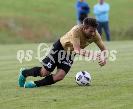Fussball. Kaerntner Liga. Koettmannsdorf gegen ASV. Christian Sablatnig (Koettmannsdorf). Koettmannsdorf, 9.9.2017.
Foto: Kuess
---
pressefotos, pressefotografie, kuess, qs, qspictures, sport, bild, bilder, bilddatenbank