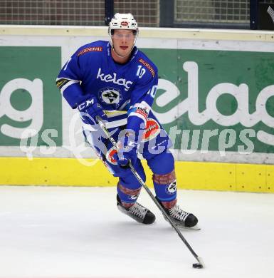 EBEL. Eishockey Bundesliga. EC VSV gegen Moser Medical Graz99ers. Robert Flick (VSV). Villach, am 10.9.2017.
Foto: Kuess 


---
pressefotos, pressefotografie, kuess, qs, qspictures, sport, bild, bilder, bilddatenbank