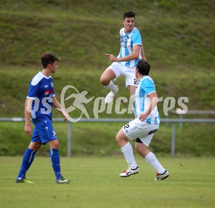 Fussball. 1. Klasse A. Hermagor gegen Kirchbach, Torjubel Hannes Zobernig, Tobias Hohenwarter, (Kirchbach), Hermagor, 9.9.2017.
Foto: Kuess
---
pressefotos, pressefotografie, kuess, qs, qspictures, sport, bild, bilder, bilddatenbank