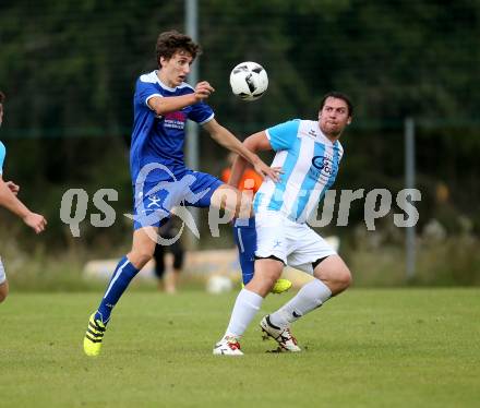 Fussball. 1. Klasse A. Hermagor gegen Kirchbach, Siegfried Josef Pirker (Hermagor), Hannes Zobernig  (Kirchbach), Hermagor, 9.9.2017.
Foto: Kuess
---
pressefotos, pressefotografie, kuess, qs, qspictures, sport, bild, bilder, bilddatenbank
