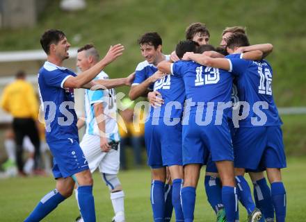 Fussball. 1. Klasse A. Hermagor gegen Kirchbach. Torjubel (Hermagor). Hermagor, 9.9.2017.
Foto: Kuess
---
pressefotos, pressefotografie, kuess, qs, qspictures, sport, bild, bilder, bilddatenbank