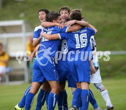 Fussball. 1. Klasse A. Hermagor gegen Kirchbach, Torjubel (Hermagor). Hermagor, 9.9.2017.
Foto: Kuess
---
pressefotos, pressefotografie, kuess, qs, qspictures, sport, bild, bilder, bilddatenbank