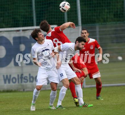 Fussball Kaerntner Liga. KAC 1909 gegen SAK. Marcel Guenther Kuster,  (KAC), Philipp Diex, Stephan Buergler (SAK). Klagenfurt, am 16.9.2017.
Foto: Kuess
---
pressefotos, pressefotografie, kuess, qs, qspictures, sport, bild, bilder, bilddatenbank